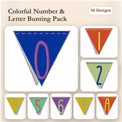 Party Flag Font