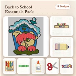 Applique Back to School