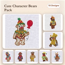 Applique Bears