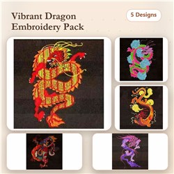 Applique Dragon
