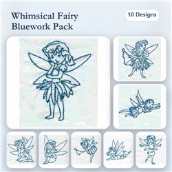 Bluework Sweet Fairies
