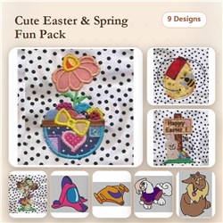Easter Time Applique
