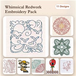 Redwork Decor
