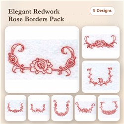 RW Floral Monogram Frames