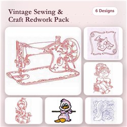 Sewing Redwork