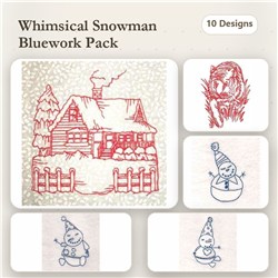 Winter Redwork