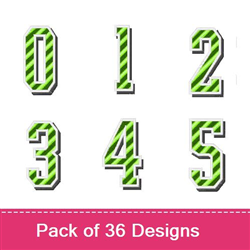 Contempo Stripe Font