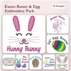 Easter Bunny Face