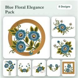 Blue Flowers 