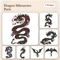 Dragon Silhouettes
