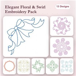 Bluework Quilt Stipple