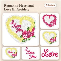 FSL Rose Heart Monogram