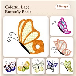 Lacy Butterflies