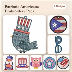 FSL Patriotic Ornaments