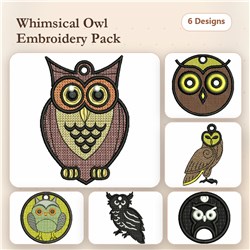 Owl Free Standing Lace
