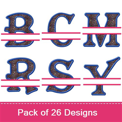 Split Applique FONT