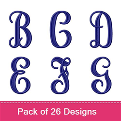 Vine Monogram Pack
