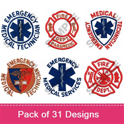 EMT PATCH Embroidery Design