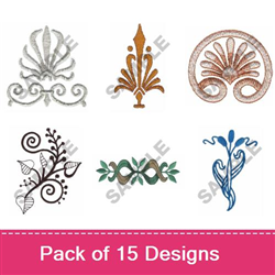 Crests, Scrolls & Decorations