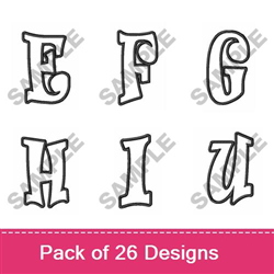 Fun Applique Font