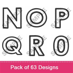 OPEN BLOCK FONT