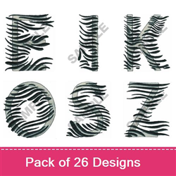 ZEBRA ALPHABET
