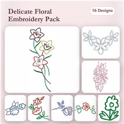 Flower Outlines