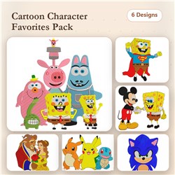 Pokemon Disney & SpongeBob