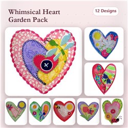 Applique Hearts