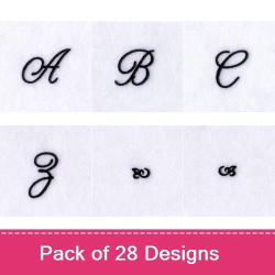 Script Alphabet 3