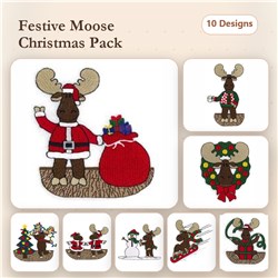Christmas Moose