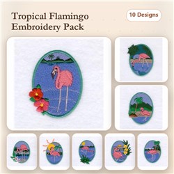 Flamingo Summer Scenes
