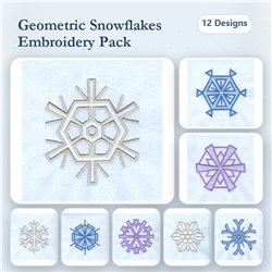 Snowflake Applique 6"