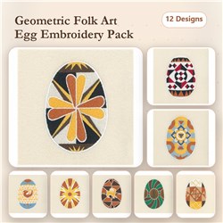 Ukrainian Eggs Design Pack