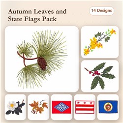 American Flags & Plants