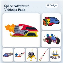 Cartoon Spaceships 1