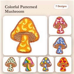 Colorful Mushrooms