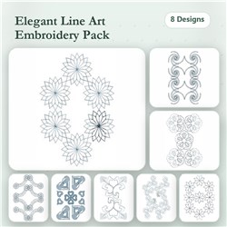 Designer Quilt Feathers 5