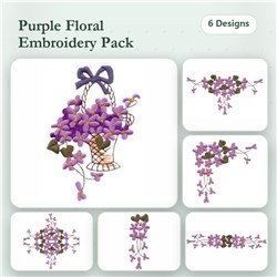 Floral Basket Set 1