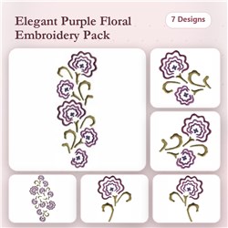 Geranium Blue Jean Embellishment