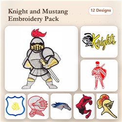 Knight & Horse Mascots