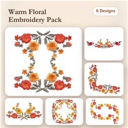 Poppy Floral Set