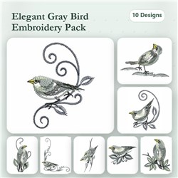Brush Painting Sparrows