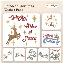 Leaping Reindeers