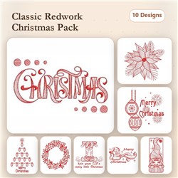 Redwork Christmas
