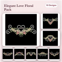 Romantic Rose Borders