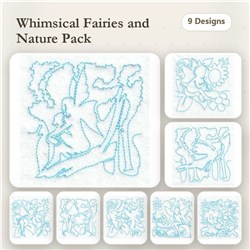 Continuous Line Fairy Blocks