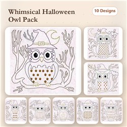 Halloween Owls Blocks