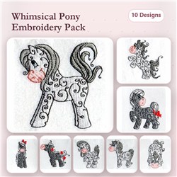 Swirly Horses