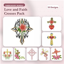 Assorted Love Crosses